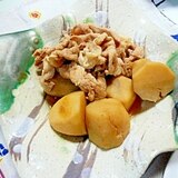里芋と豚肉の甘辛煮